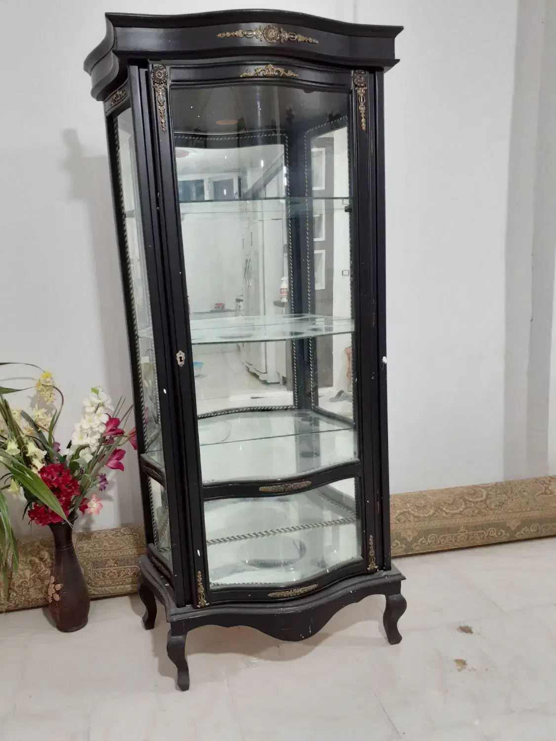 بوفه‌چوبی|بوفه، ویترین، کنسول|اسفراین, |دیوار