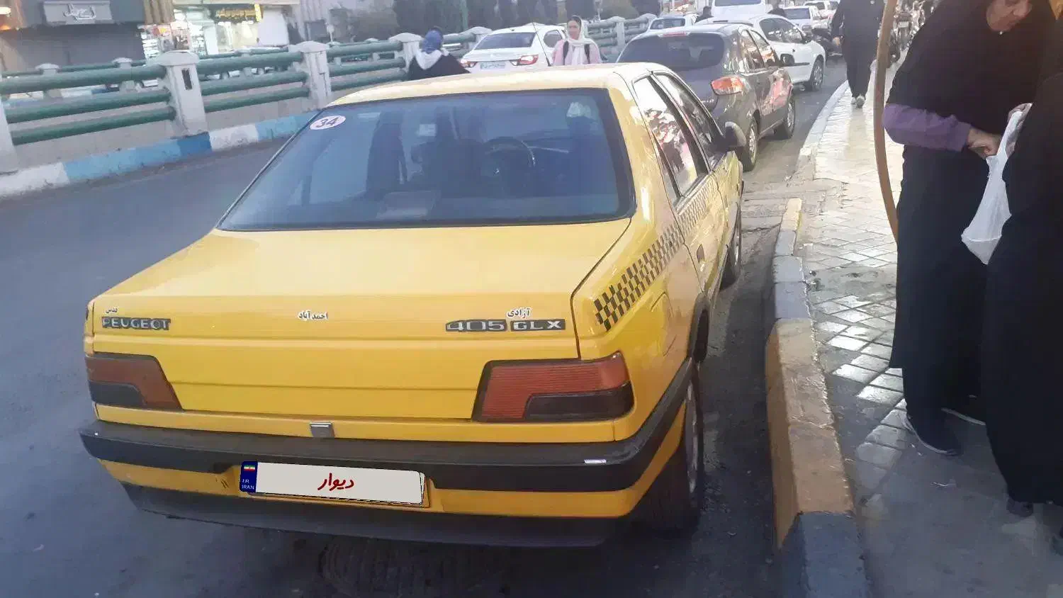 پژو تاکسی ۹۱ درحد معاوضه|خودرو سواری و وانت|اصفهان, شاهد|دیوار