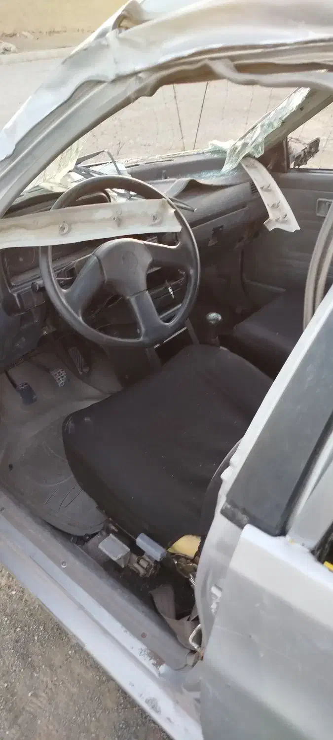 پراید 87 تصادفی|خودرو سواری و وانت|ماهیدشت, |دیوار