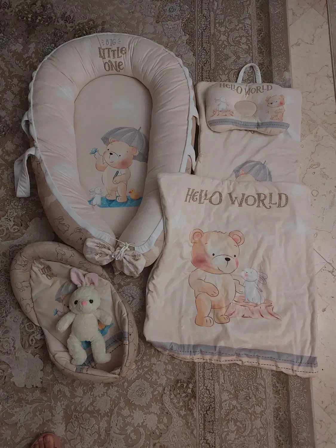 گارد نوزاد با آغوشی و رختخواب مسافرتی کودک|اسباب و اثاث بچه|تهران, توحید|دیوار