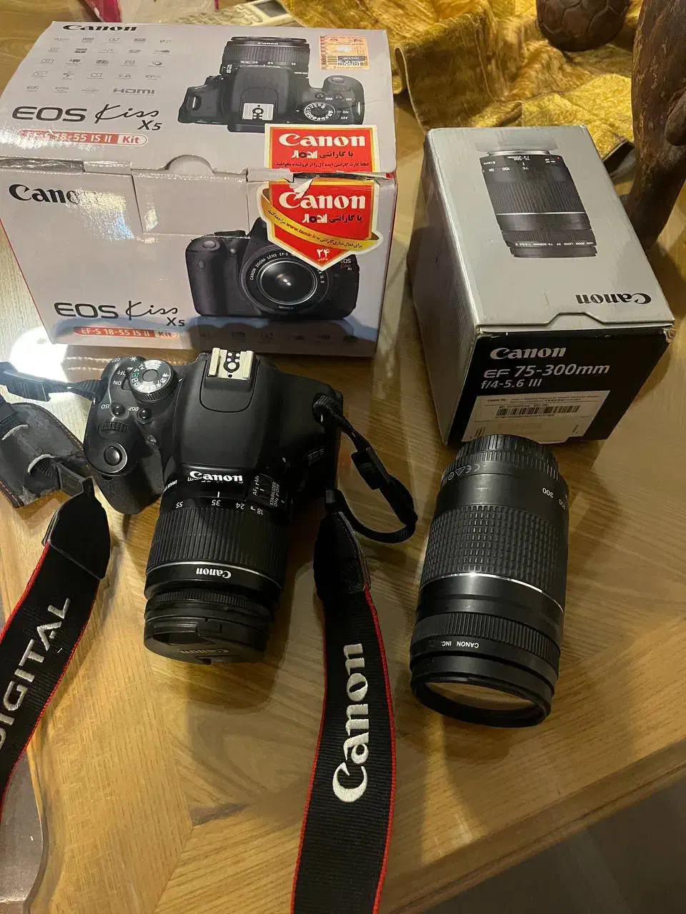 دوربین کانن 600D با لنز و لوازم جانبی|دوربین عکاسی و فیلم‌برداری|تهران, نارمک|دیوار