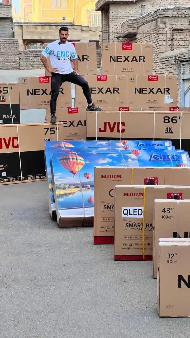 تلویزیون ۵۵ دوو نقدی زیر قیمت کل ایران|تلویزیون و پروژکتور|میاندوآب, |دیوار