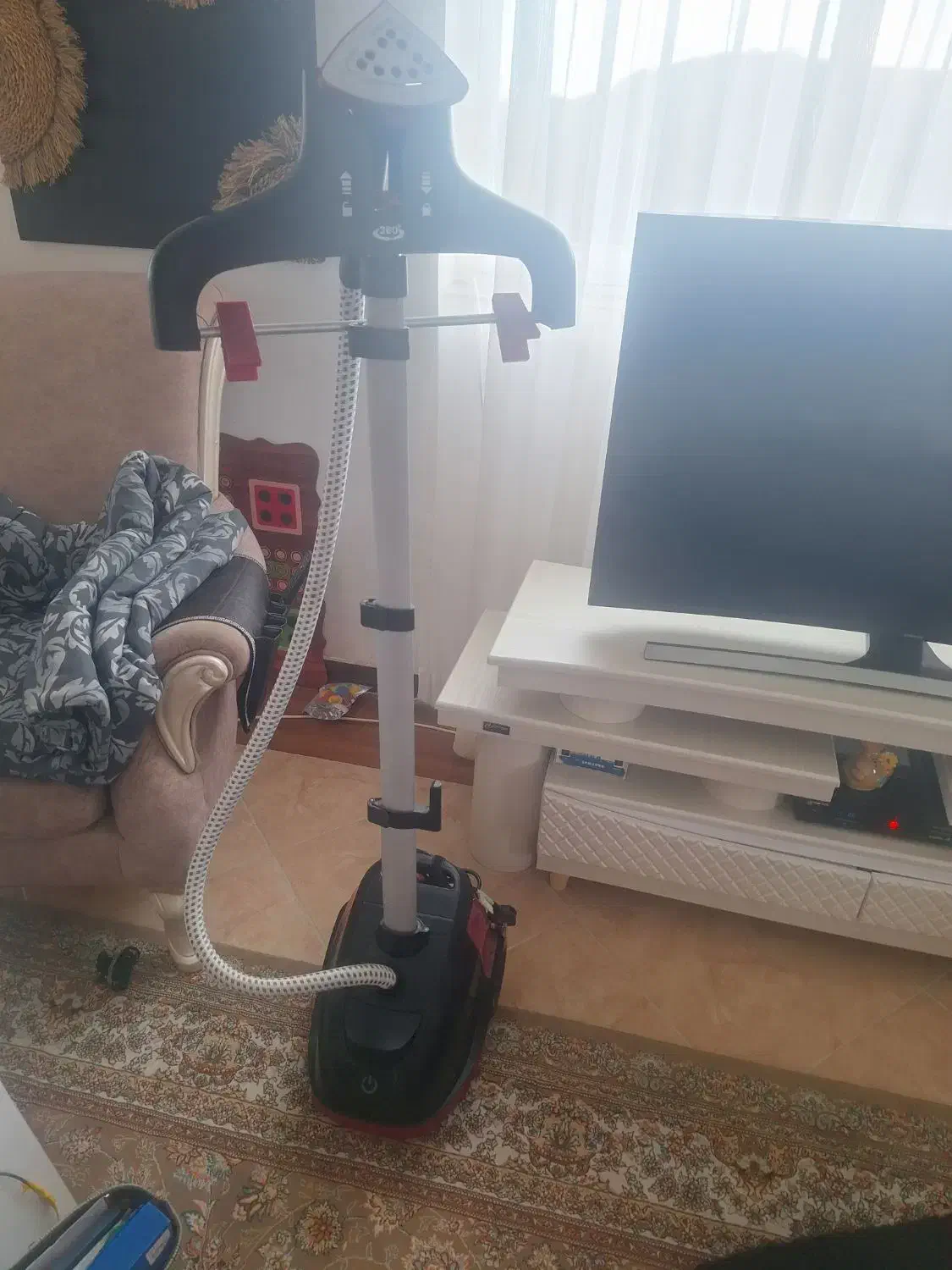 یک عدد اتوی ایستاده مارک تفال در حد نو|اتو و لوازم اتو|گلوگاه بابل (گلیا), |دیوار