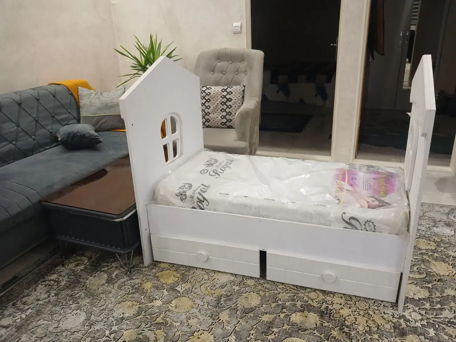 تخت کودک|تخت و سرویس خواب|باقرشهر, |دیوار