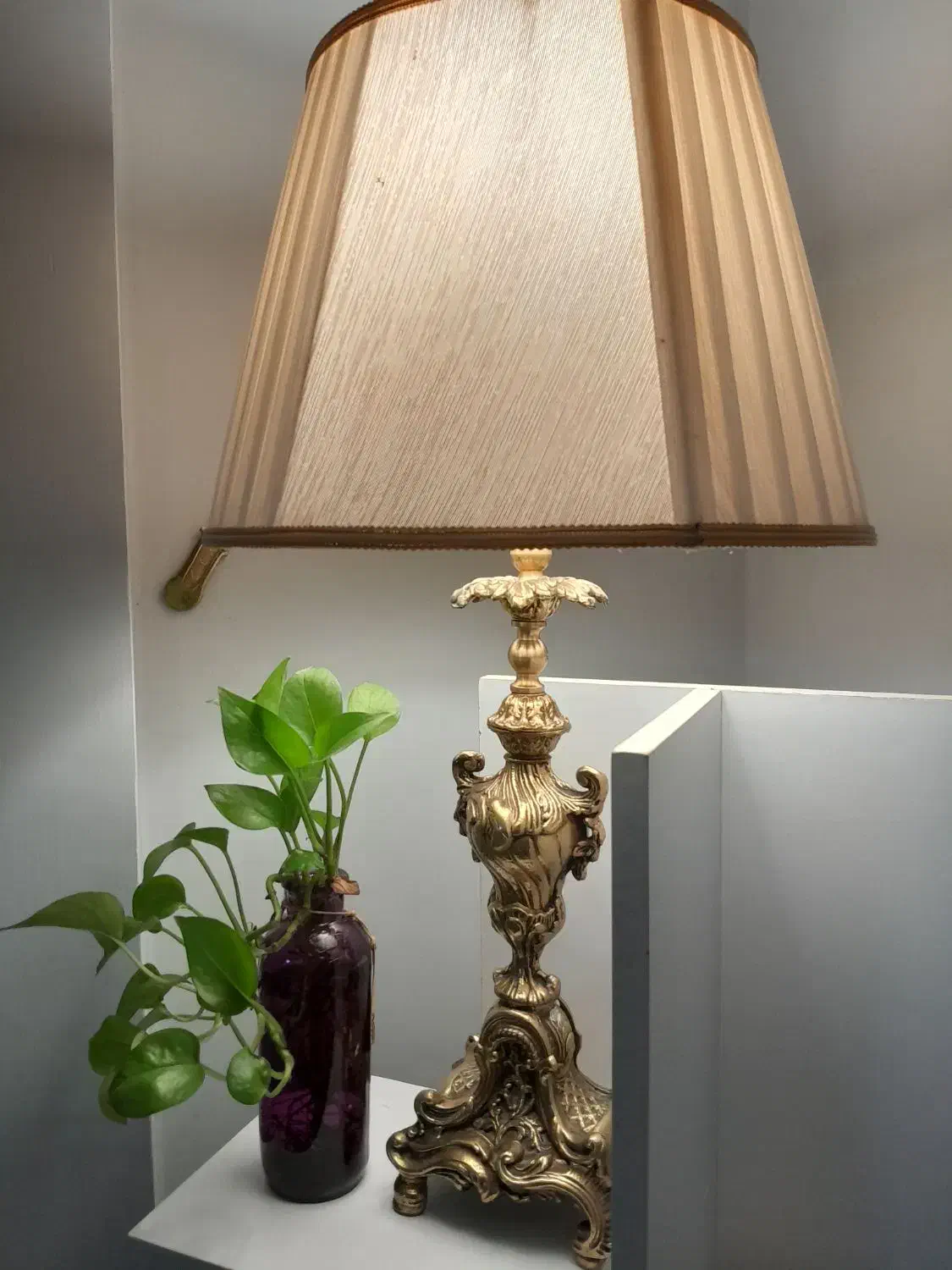 ست لوستر برنجی اصل آنتیک|لوستر و چراغ آویز|رشت, دخانیات|دیوار