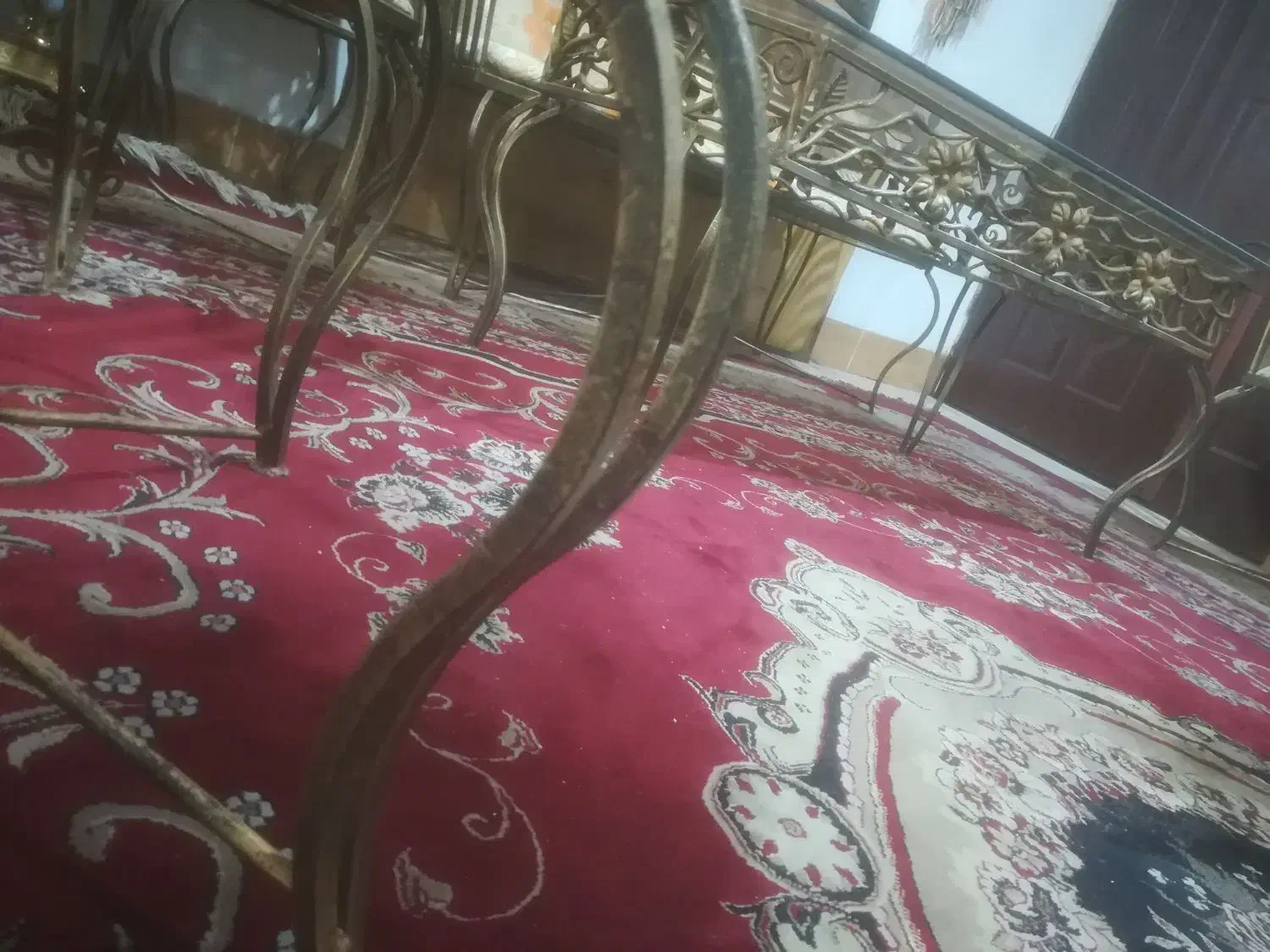 مبل سلطنتی فلزی مخصوص ویلا|مبلمان خانگی و میز عسلی|مشهد, ابوذر|دیوار