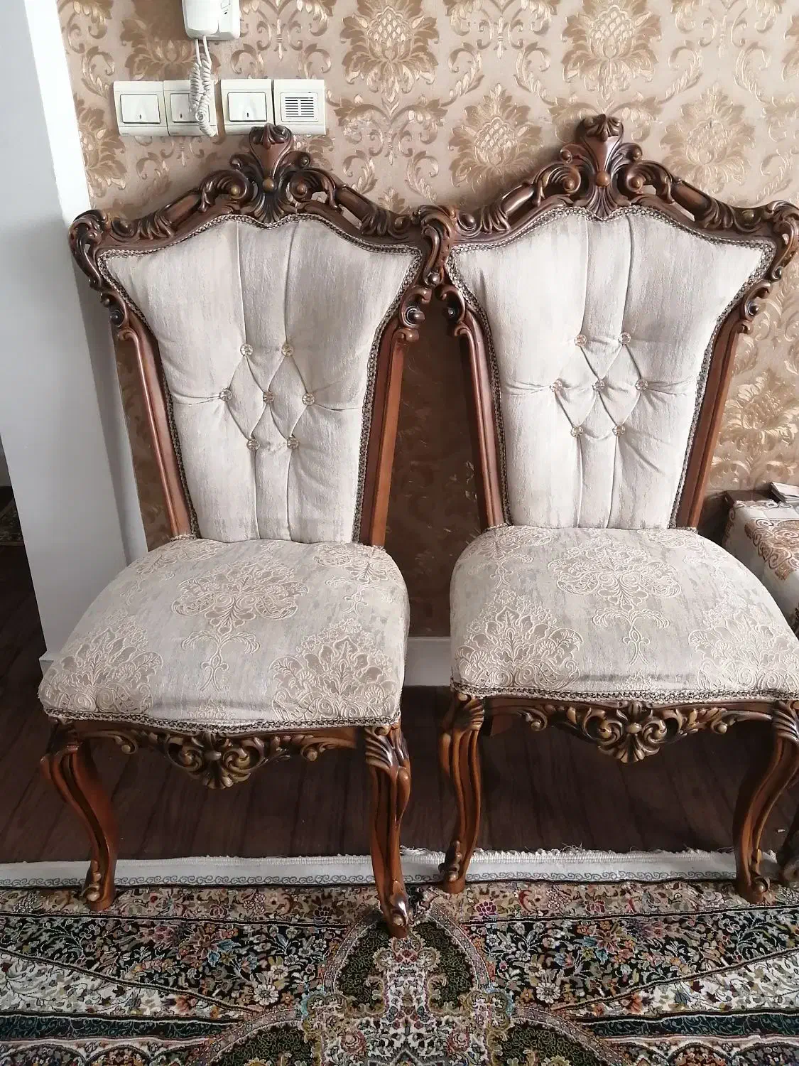 مبل استیل 9نفره|مبلمان خانگی و میز عسلی|باغستان, |دیوار