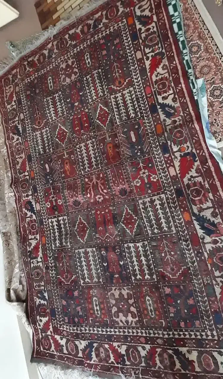 فرش قدیمی بافت بالای۷۰سال|فرش|اصفهان, برلیان|دیوار