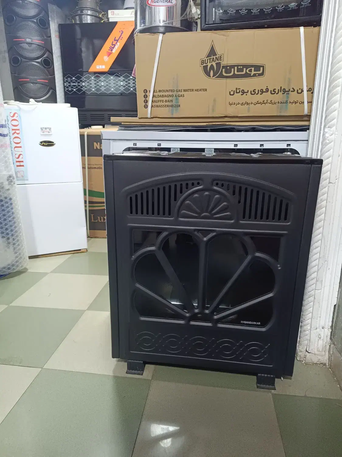 بخاری کوچک و بزرگ|بخاری، هیتر، شومینه|خوی, |دیوار