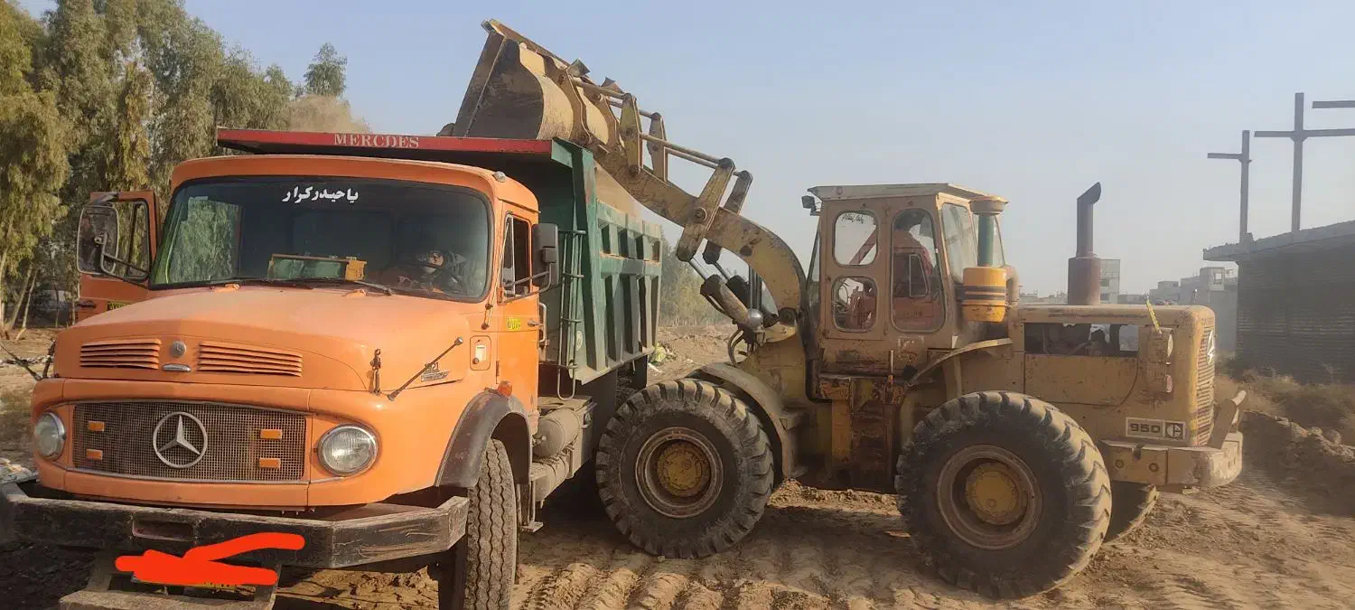 لودر کامیون حمل مصالح ساختمانی خاکبرداری خاکریزی|خدمات حمل و نقل|قم, آزادگان|دیوار