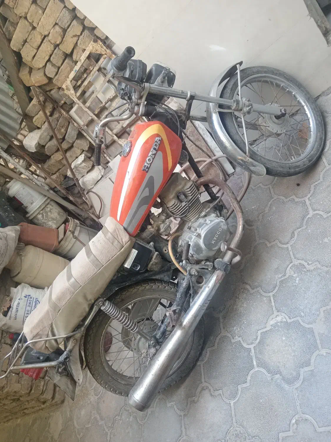 موتور هندا تازه تعمیر|موتورسیکلت|چناران, |دیوار