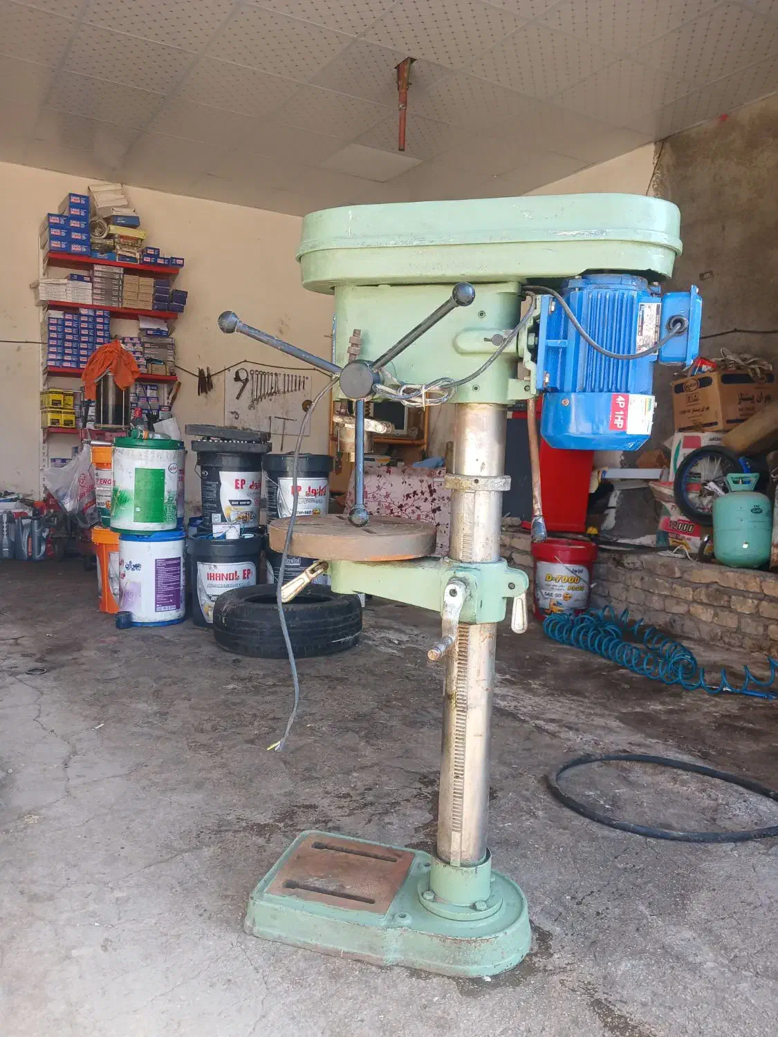 دریل یا مته ستونی .|ماشین‌آلات صنعتی|گیلان غرب, |دیوار