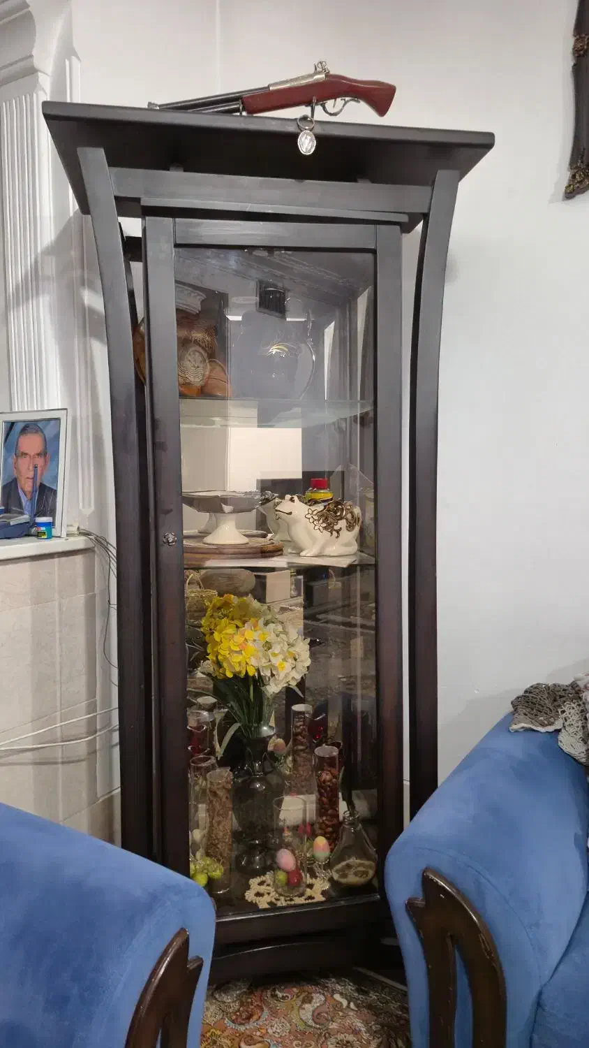 ویترین تمام چوب روس|بوفه، ویترین، کنسول|مرودشت, علیآباد|دیوار