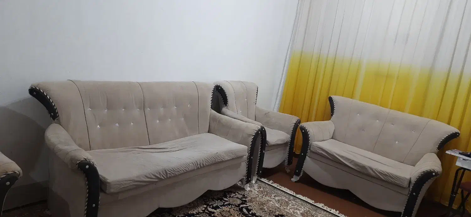 مبل راحتی ۷ نفره|مبلمان خانگی و میز عسلی|پارسآباد, |دیوار