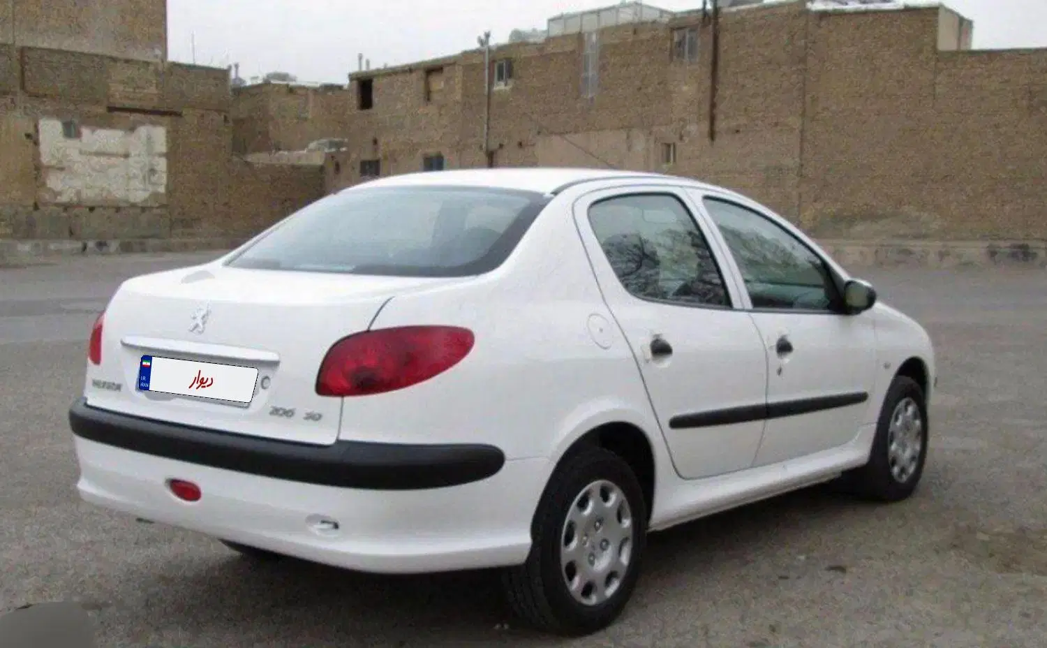 206 sd v8|خودرو سواری و وانت|کرمانشاه, |دیوار