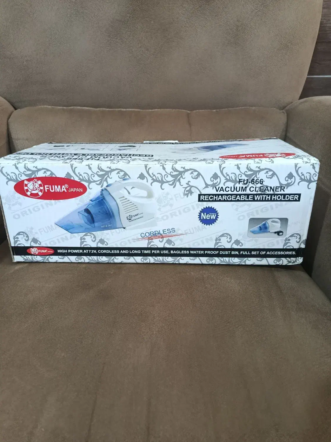 جارو شارژی فوما سالم  نیاز به باطری و آدابتور|سایر لوازم برقی|برازجان, |دیوار