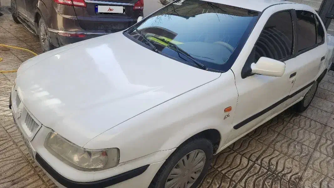 سمند سفید lx|خودرو سواری و وانت|نهاوند, |دیوار