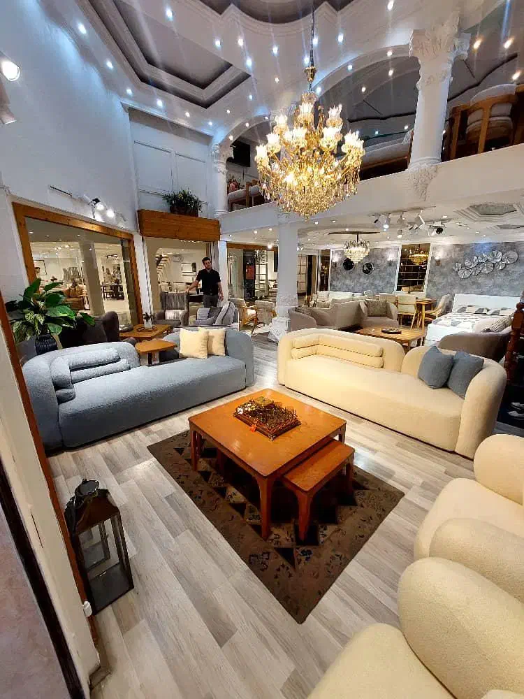 مبل‌های باکیفیت عالی از ۲۰ تکه به بالا/(مبل روشنا|مبلمان خانگی و میز عسلی|لشت نشا, |دیوار