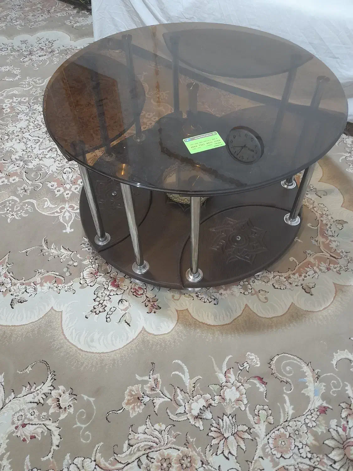 میزجلومبلی همراه سه تا عسلی|مبلمان خانگی و میز عسلی|خمین, |دیوار