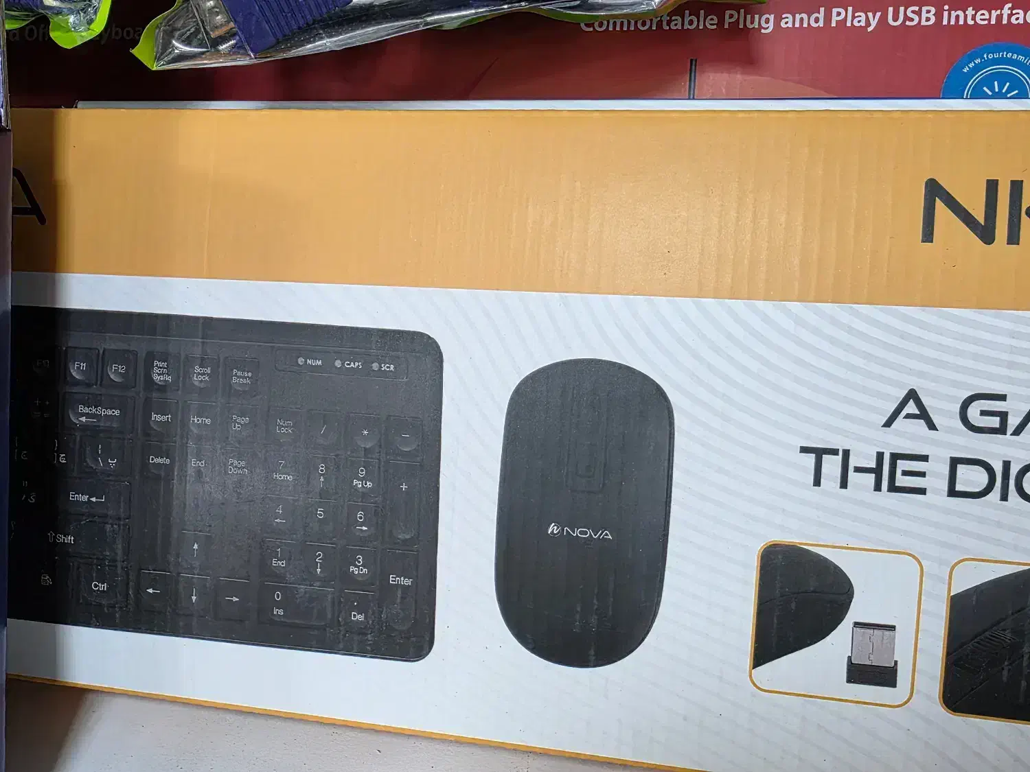 انواع موس و کیبورد و تجهیزات جانبی با کیفیت ارزان|قطعات و لوازم جانبی رایانه|کاشان, باهنر|دیوار