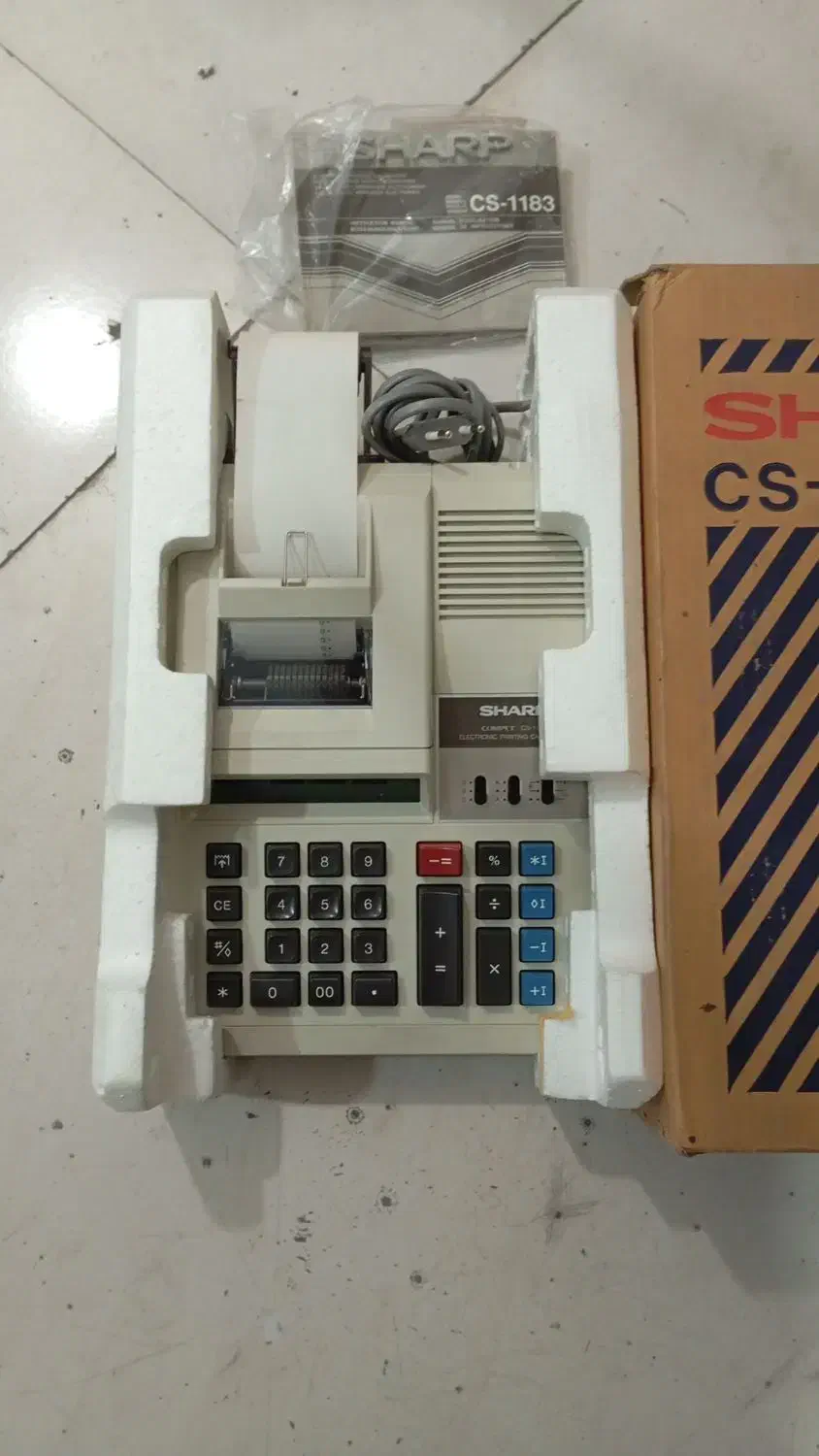 ماشین حساب پرینتر شارپ آکبند|دفتر کار|نسیم‌شهر, |دیوار