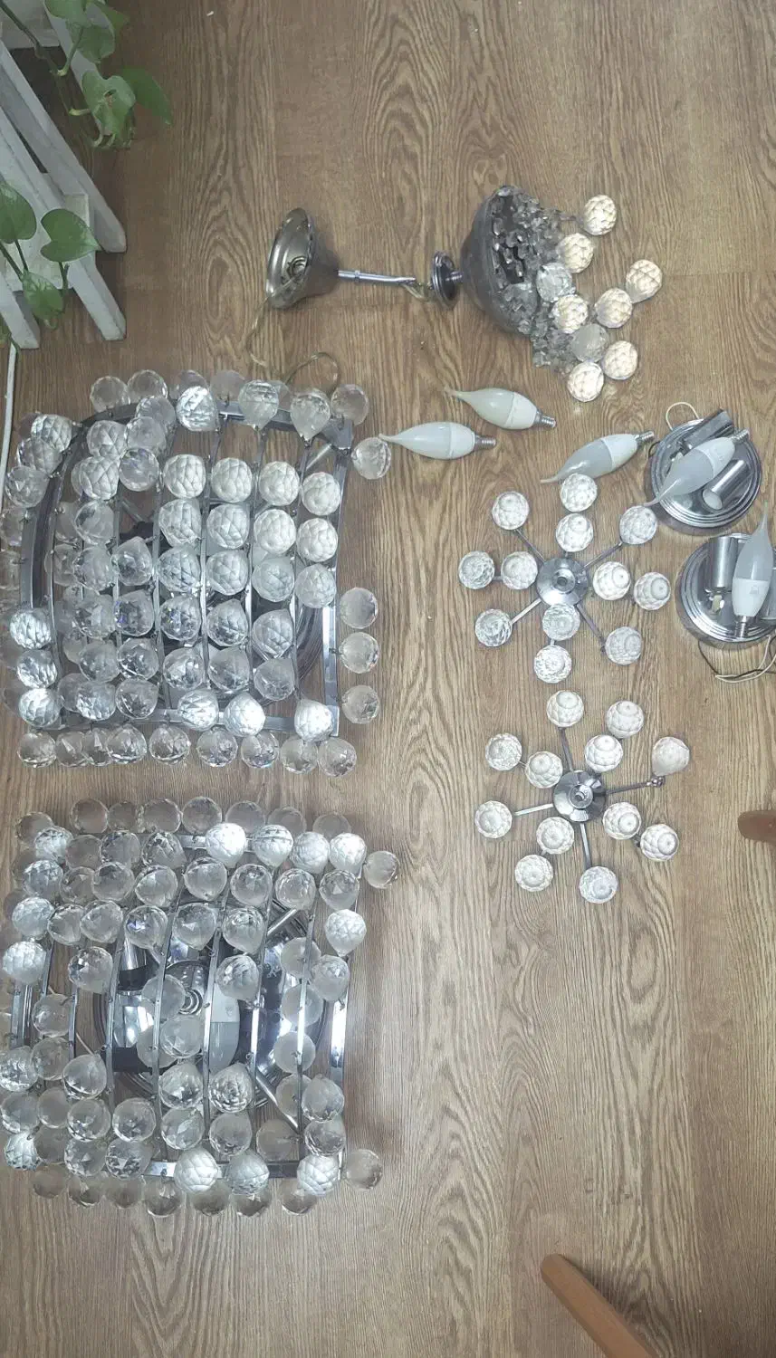 لوستر|لوستر و چراغ آویز|شیراز, شهرک گلدشت محمدی|دیوار