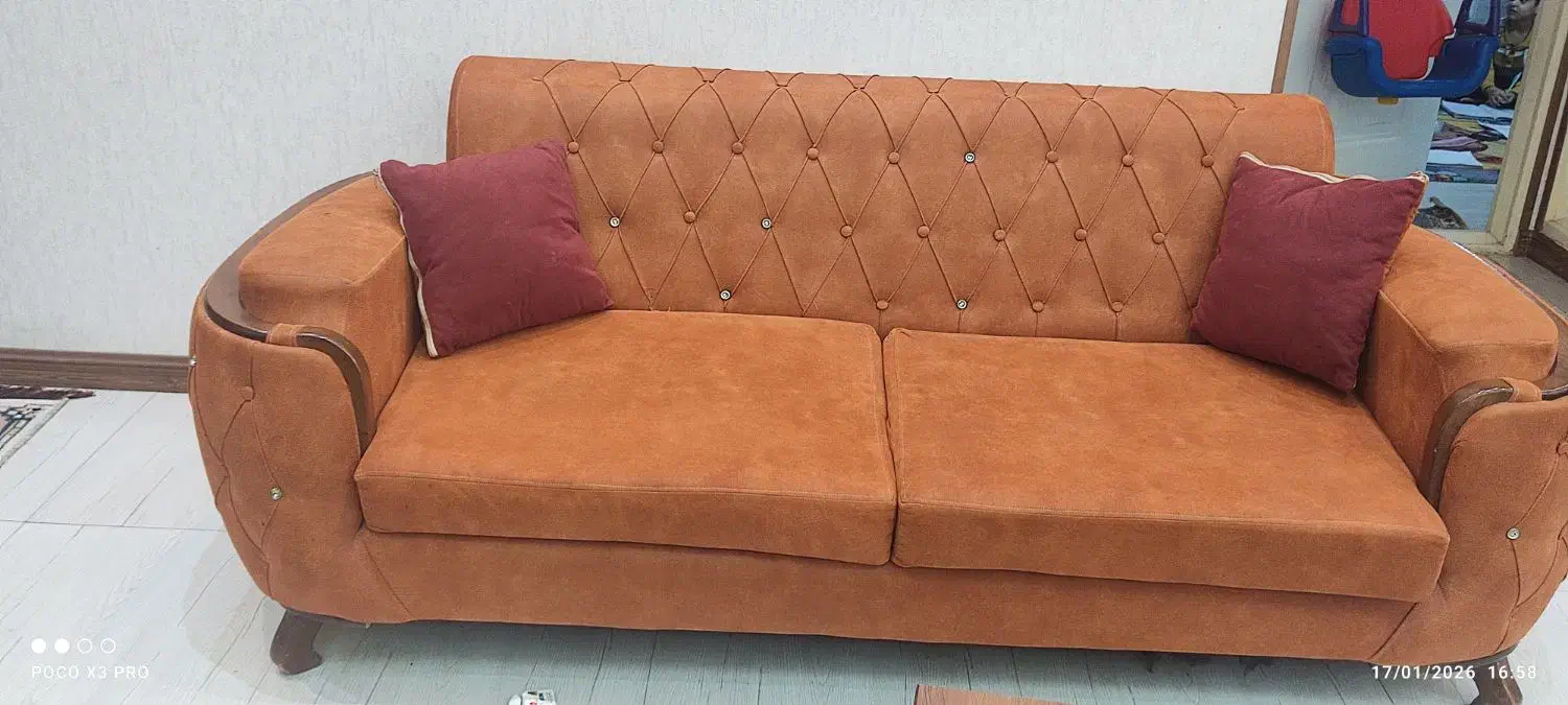 مبل چستر نو ۷نفره|مبلمان خانگی و میز عسلی|اردبیل, |دیوار