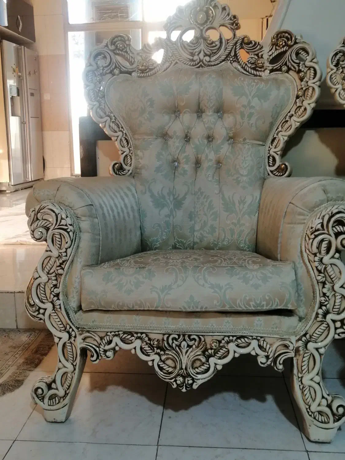 مبل سلطنتی|مبلمان خانگی و میز عسلی|نسیم‌شهر, |دیوار