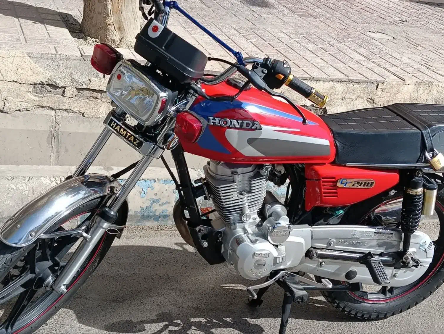 هندا 200cc|موتورسیکلت|کرج, شاهین‌ویلا|دیوار