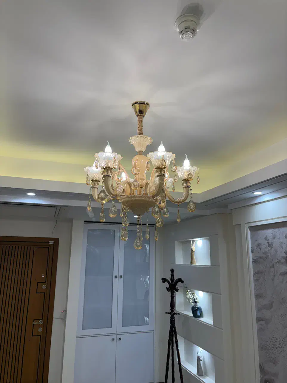 ۳عدد لوستر تمام وارداتی بسیار لوکس|لوستر و چراغ آویز|تهران, نیروی هوایی (پیروزی)|دیوار