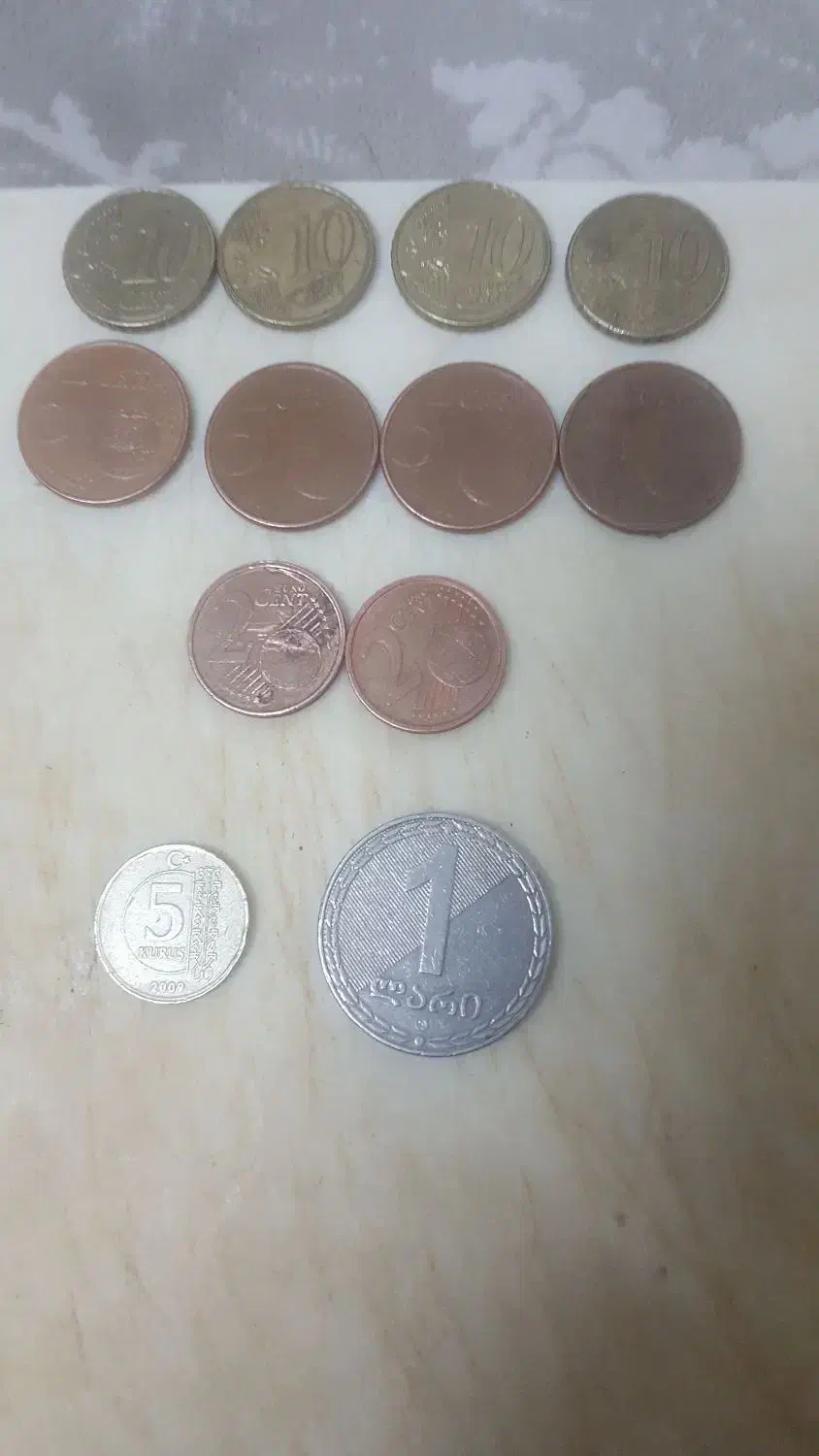 تعدادی سکه پهلوی دوم و ۱۰ و۵ و۲ سنتی.|کلکسیون سکه، تمبر، اسکناس|قم, حاج خلیل|دیوار
