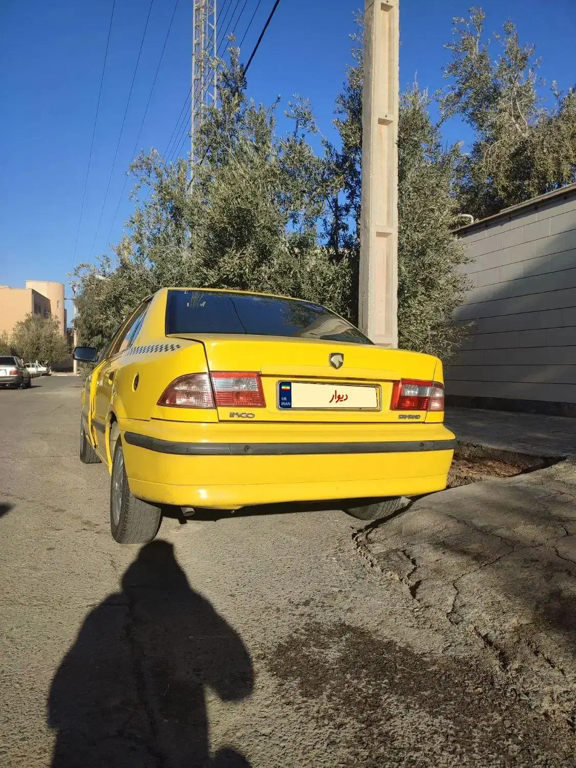 تاکسی سمند EF7 مدل ۹۶|خودرو سواری و وانت|پاکدشت, پاکدشت (مامازند)|دیوار