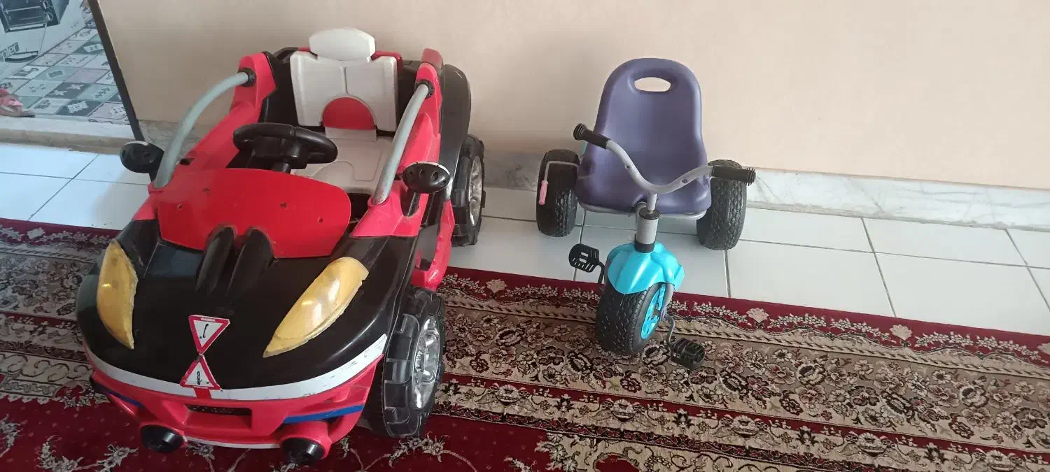 ماشین شارژی و سه چرخه|اسباب‌‌بازی|اصفهان, شهرک میلاد|دیوار