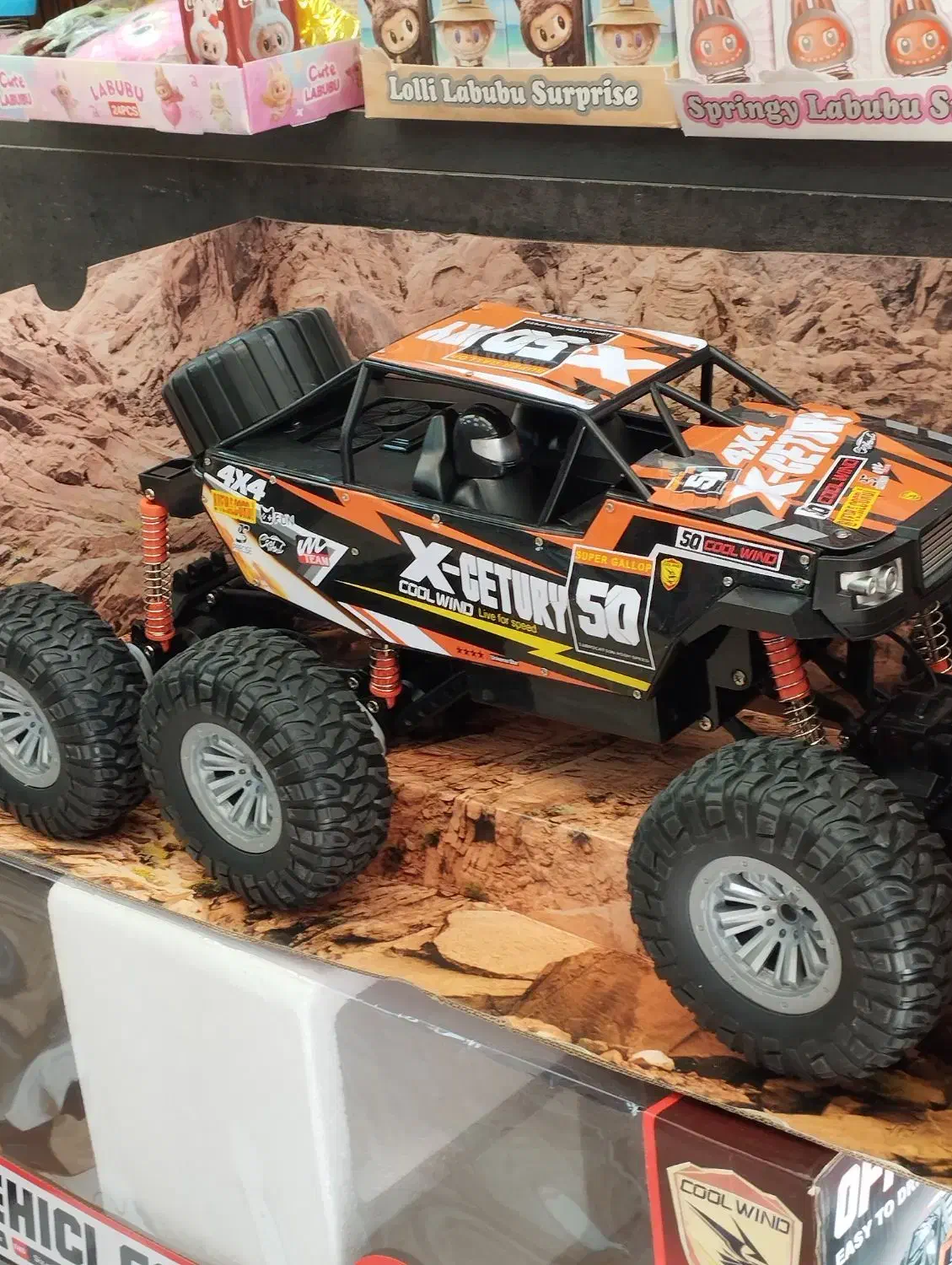 ماشین کنترلی قدرتی بزرگ 6چرخ|اسباببازی|تهران, آشتیانی|دیوار