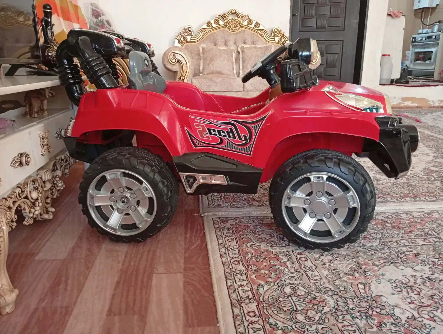 ماشین شارژی در حد نو|اسباببازی|شوط, |دیوار