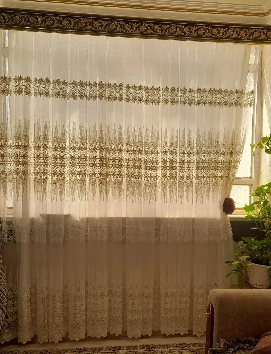 پرده|پرده، رانر، رومیزی|نهبندان, |دیوار