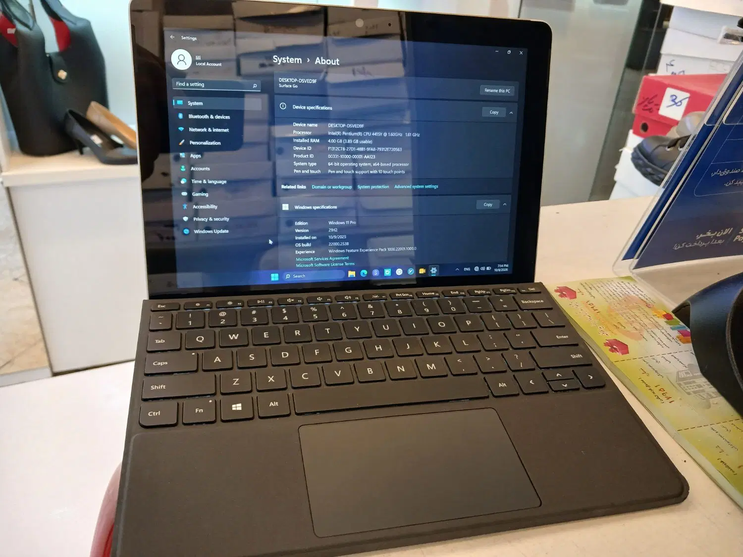 Microsoft go 2 در حد|رایانه همراه|تهران, جنت‌آباد جنوبی|دیوار