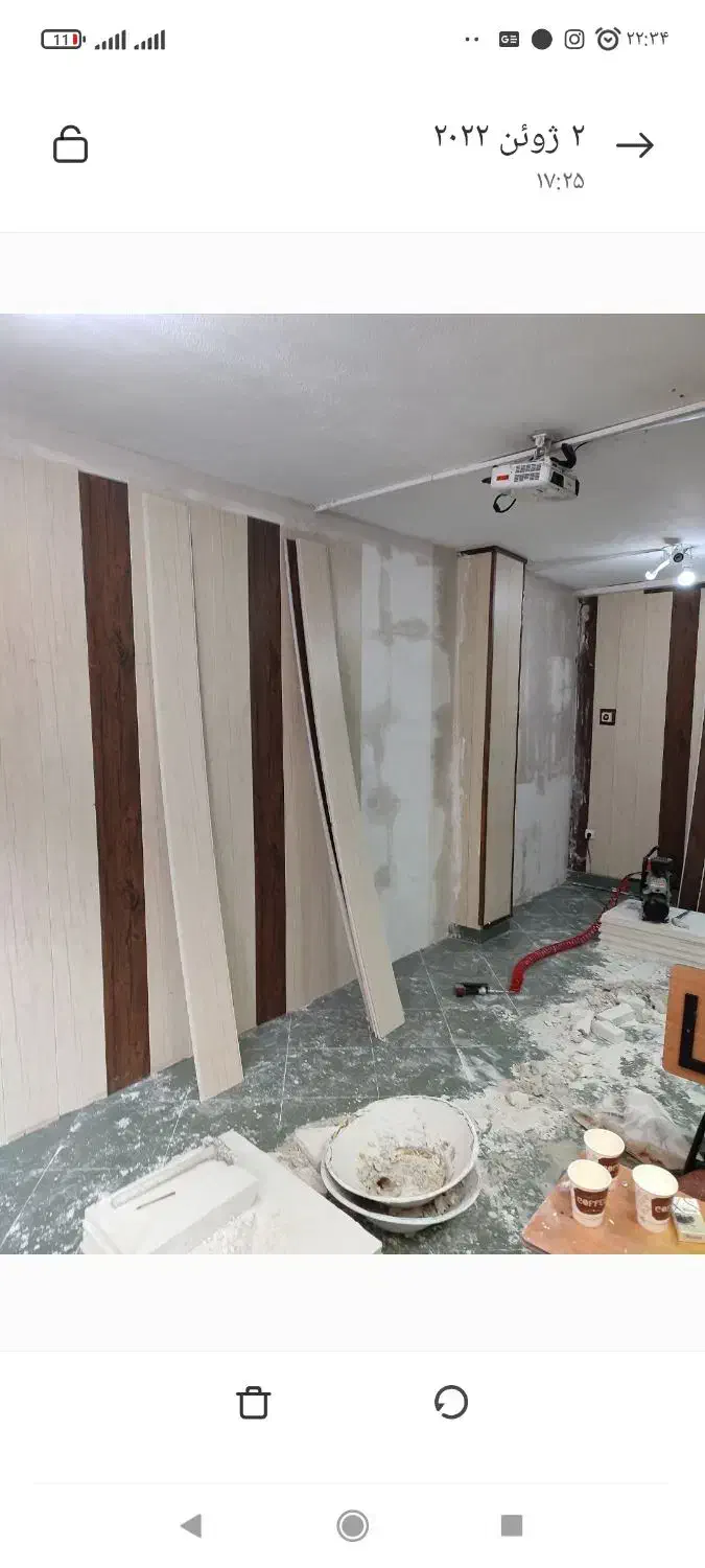 نصب قرنیز پارکت کفپوش دیوار پوش کناف نور مخفی|خدمات پیشه و مهارت|تهران, سید خندان (جلفا)|دیوار