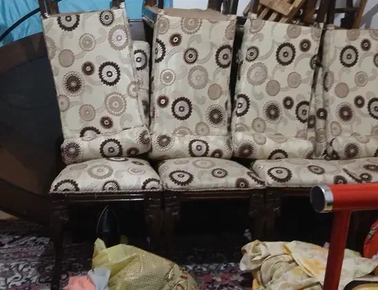 صندلی با میز ناهارخوری بزرگ ۸نفره|میز و صندلی غذاخوری|اندیشه, پرنیان|دیوار