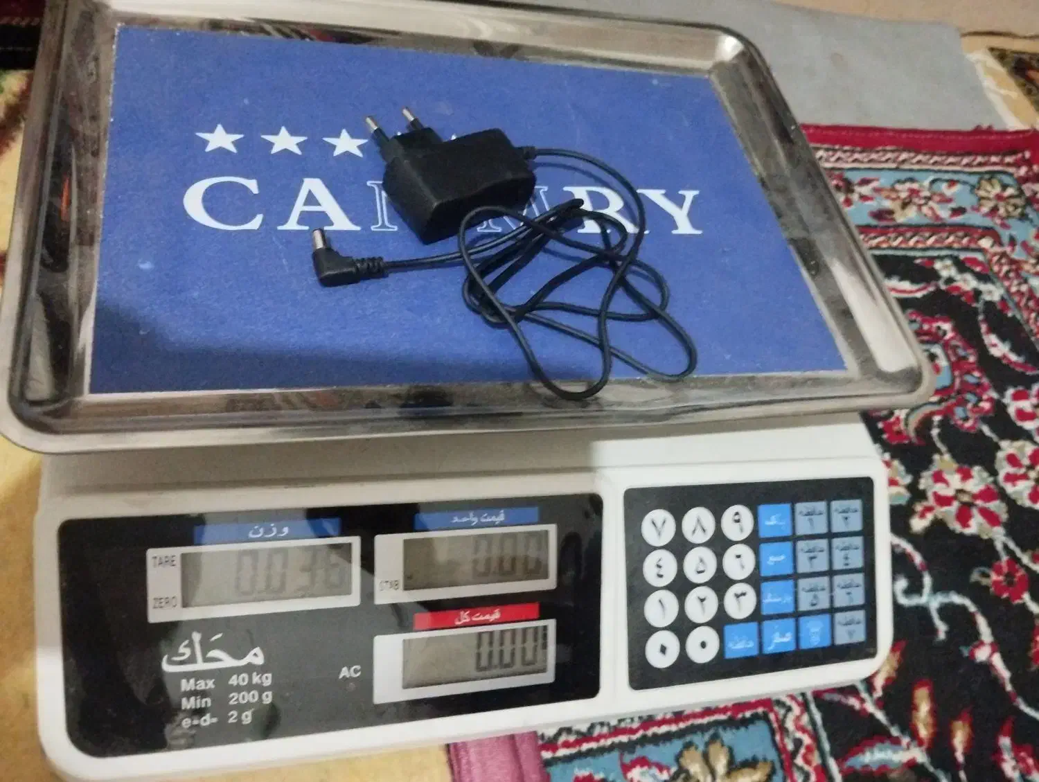 ترازو 40 کیلوگرمی محَک|سایر لوازم برقی|زرقان, |دیوار