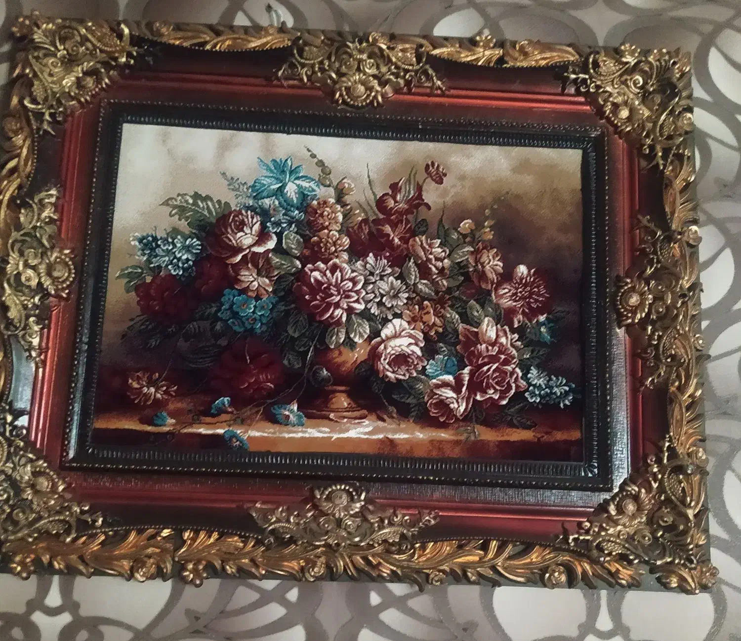 تابلو فرش شیک وسالم در حد نو|تابلو فرش|قزوین, |دیوار