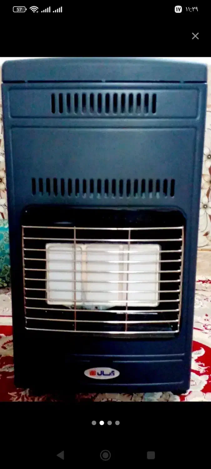 بخاری گازی نو نو|بخاری، هیتر، شومینه|زابل, |دیوار