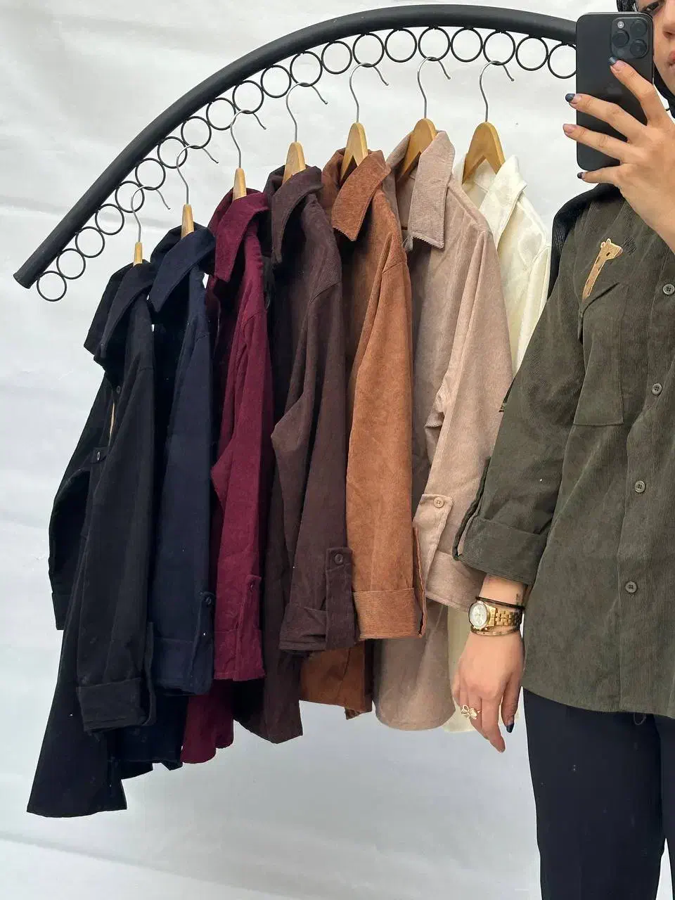 شومیز مخمل کبریتی|لباس|قم, تولید دارو و یخچال|دیوار