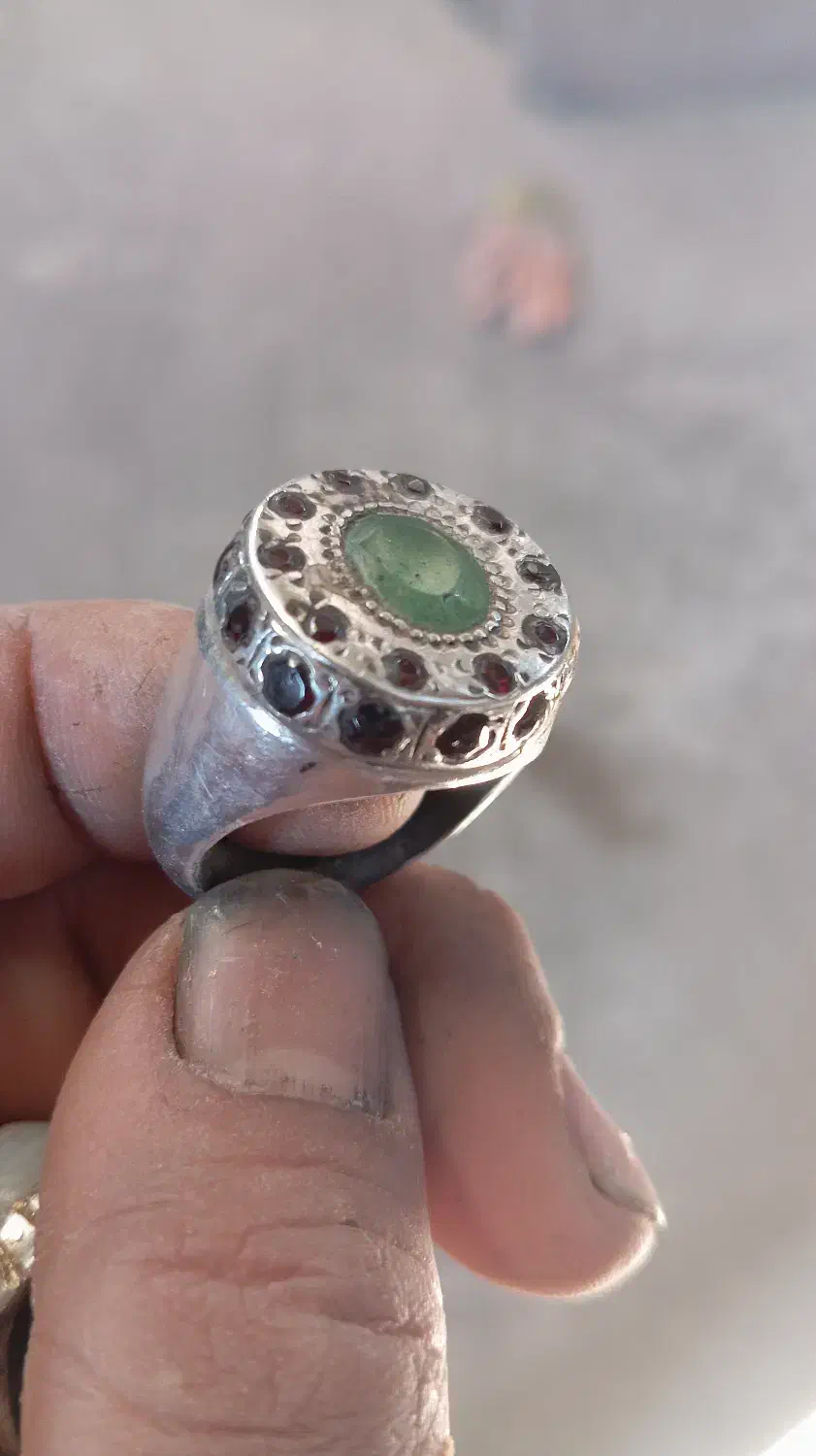 انگشتر نقره مردانه|زیورآلات و اکسسوری|اراک, |دیوار