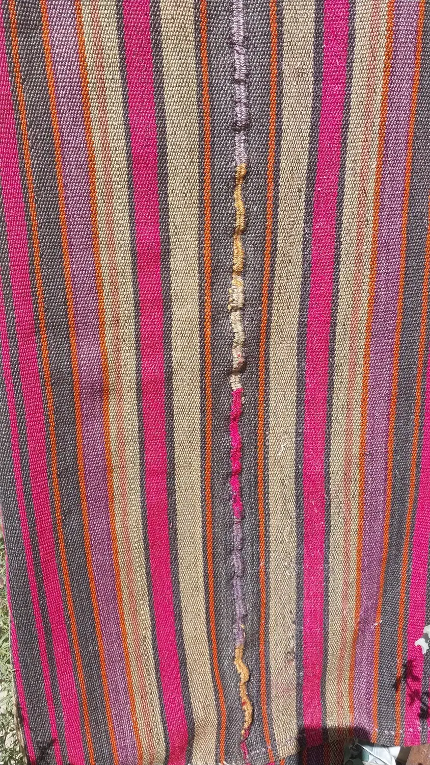 جاجیم . فرش . کلکسیونی . آنتیک.  دشت بافت|گلیم، جاجیم، گبه|اصفهان, قلعه طبره|دیوار