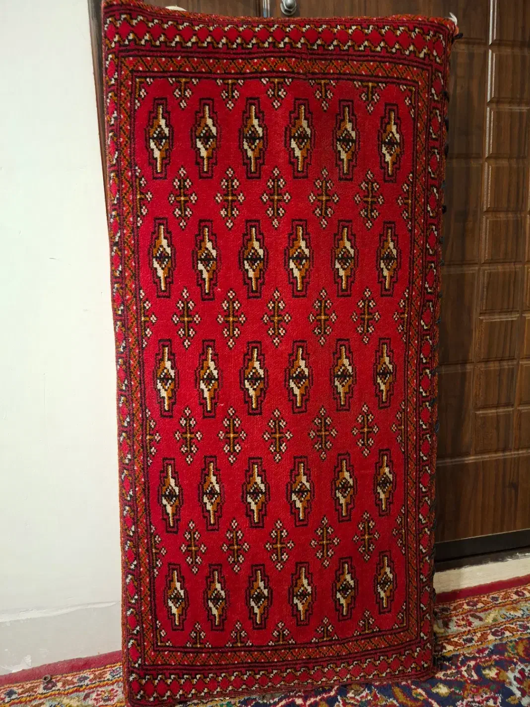 ۸ جفت پشتی دستباف ترکمن|پشتی|قزوین, |دیوار