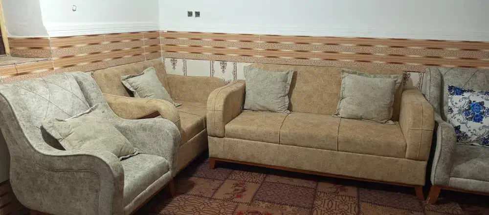 مبل هفت نفره|مبلمان خانگی و میز عسلی|سندرک, |دیوار