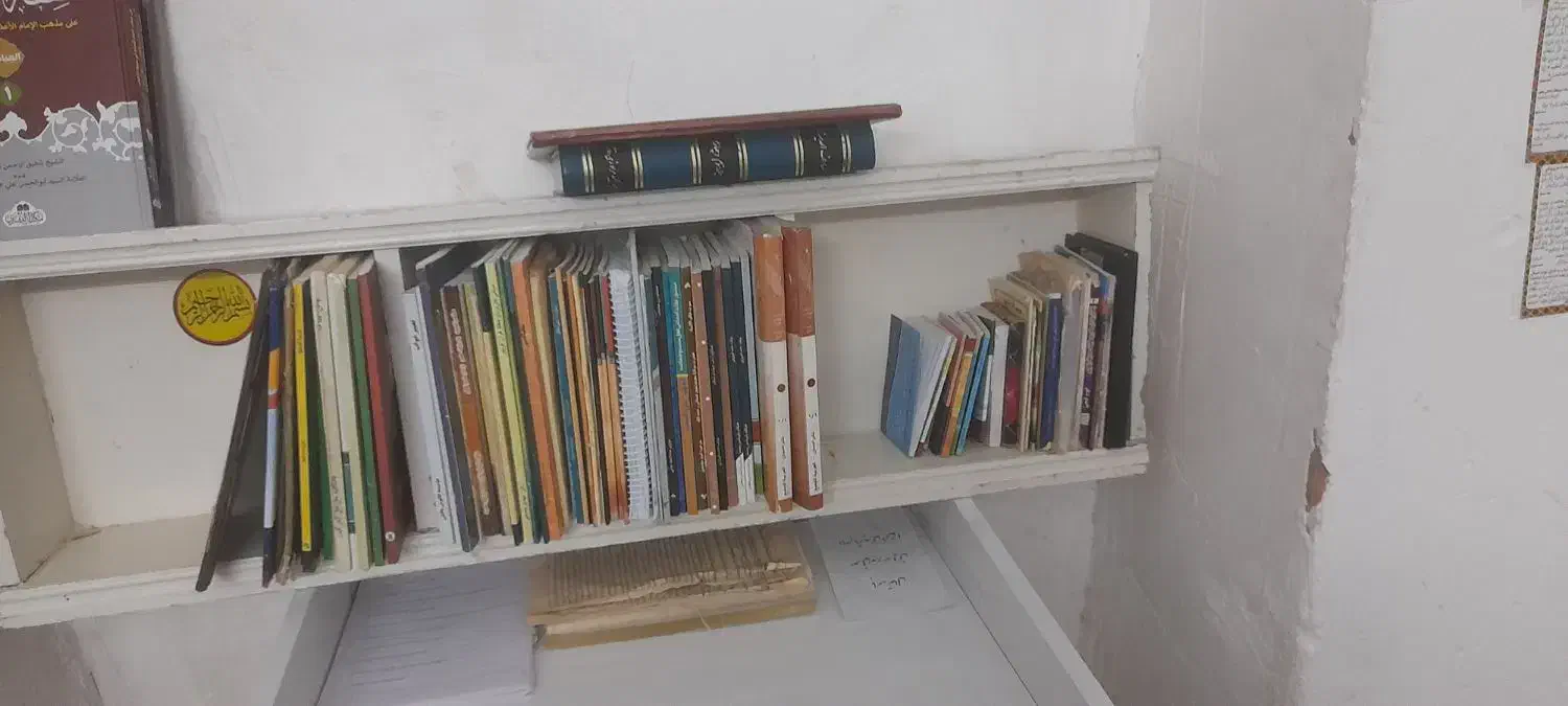 کتاب خانه|کتابخانه، شلف، قفسه‌های دیواری|تربت جام, معدآباد|دیوار