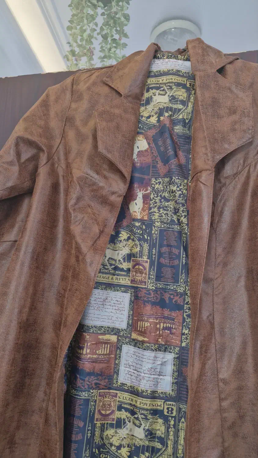 پالتو چرم سایز ۴۰ ۴۲ ۴۴|لباس|قم, حنیف نژاد|دیوار