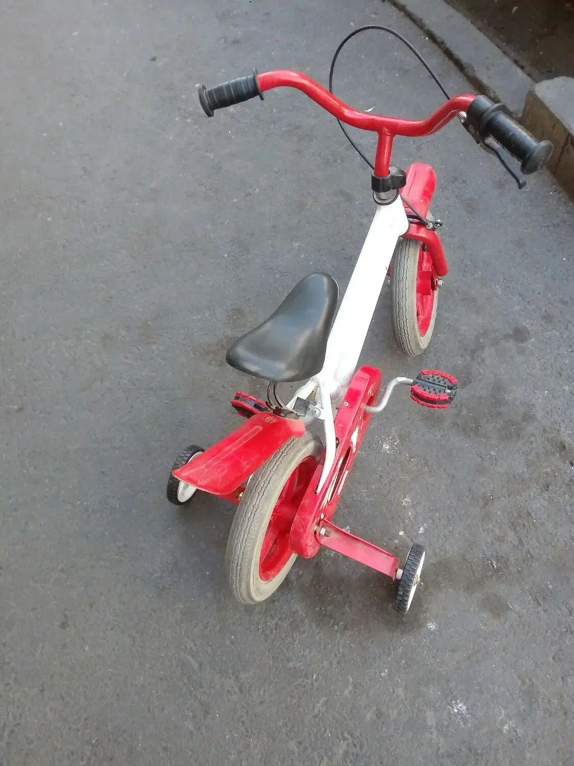 دوچرخه بچه گانه وچرخ های اسکوتر|دوچرخه، اسکیت، اسکوتر|تهران, جیحون|دیوار